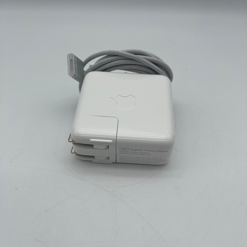Apple 45W MagSafe 2 Power Adapter MacBook Air Charger Model A1436 White OEM